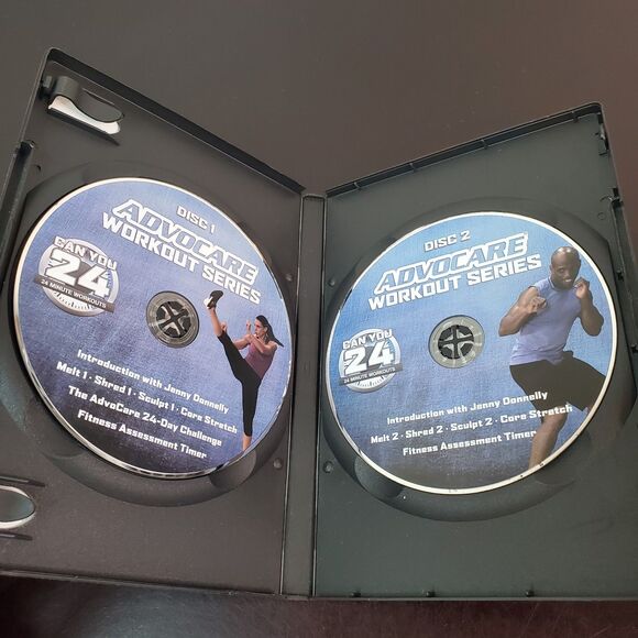 Advocare Workout Series - Can You CU24 - Level 1 (2 Disc DVD Set) - Picture 3 of 7